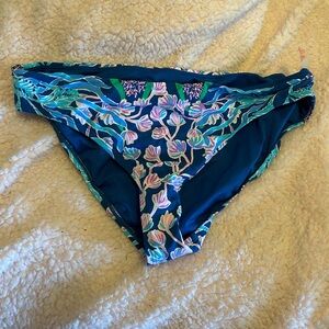 LILLY PULITZER swim bottoms.
